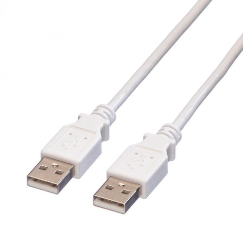 3m USB2.0 Verbindungskabel Stecker A  weiß